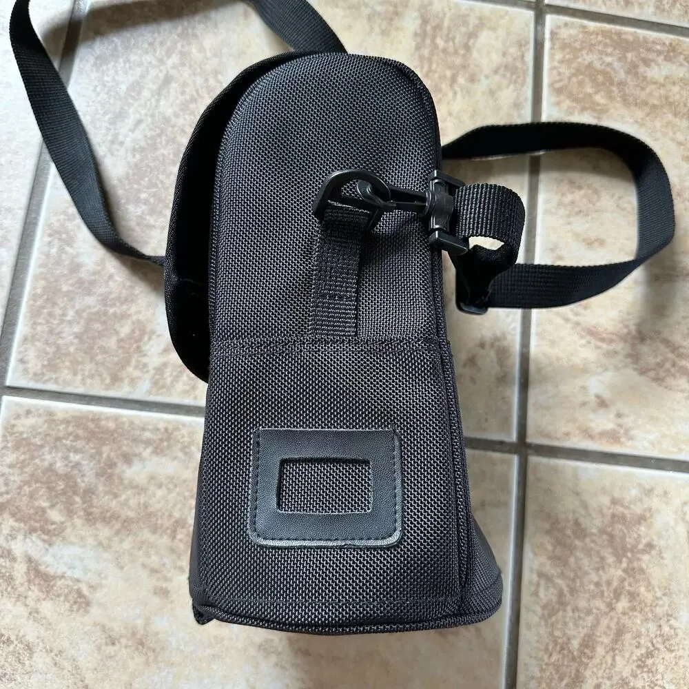 Nikon Lens Bag Carrying Case Black With Strap‎ Preowned